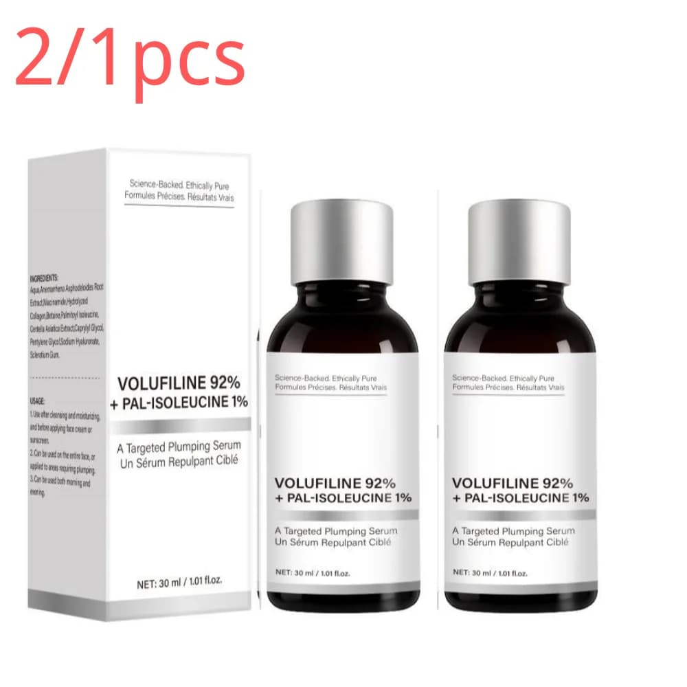 Volufiline 92% + Pal-Lsoleucina 1% Niaciamide Essenza Viso Idratante Riparatrice Lenitiva per Pelle Secca