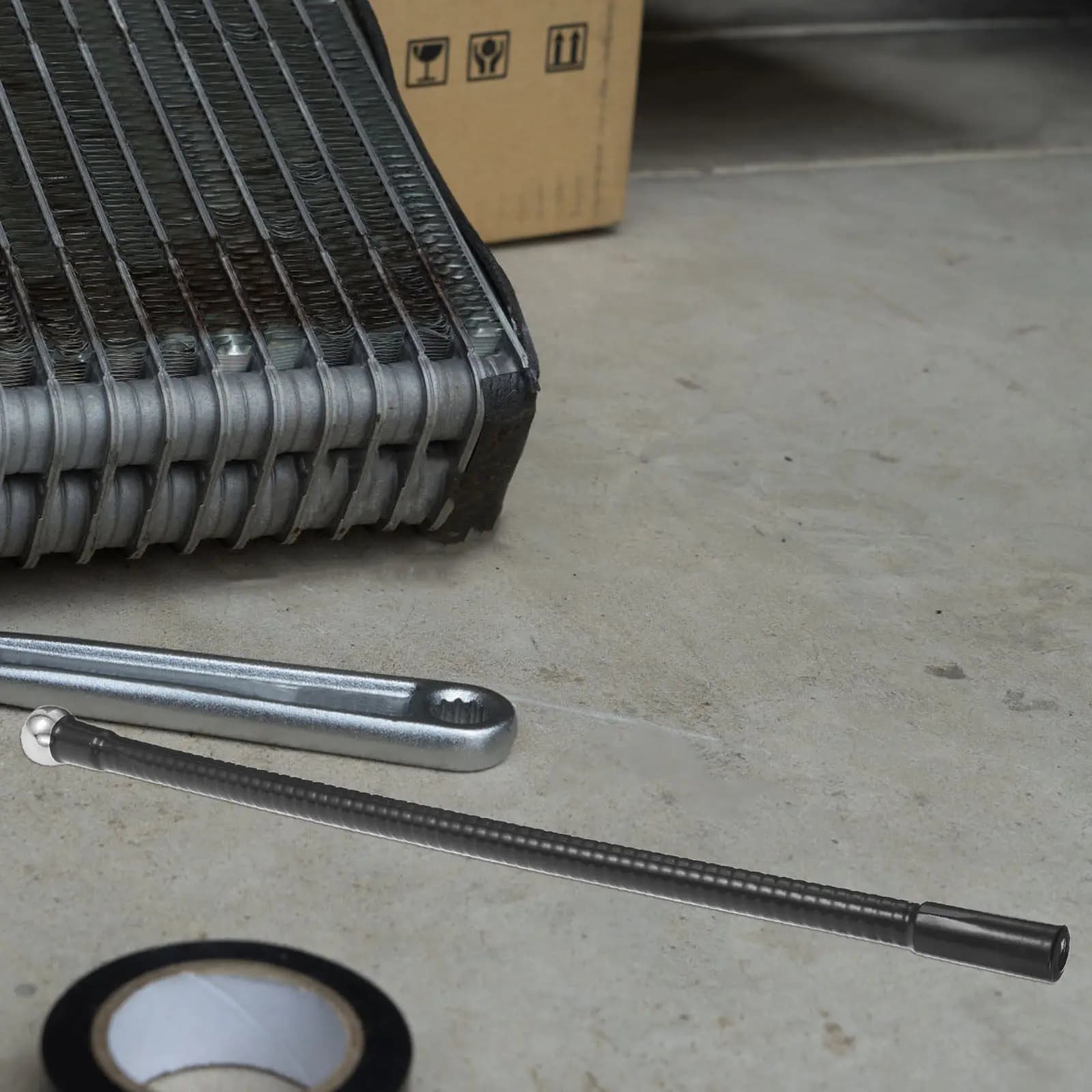 Tubo di Estensione Flessibile in Metallo per Treppiede 17cm, Adattatore con Testa a Sfera, Supporto a Collo d'Oca Universale per Fotocamera, Telefono, Microfono
