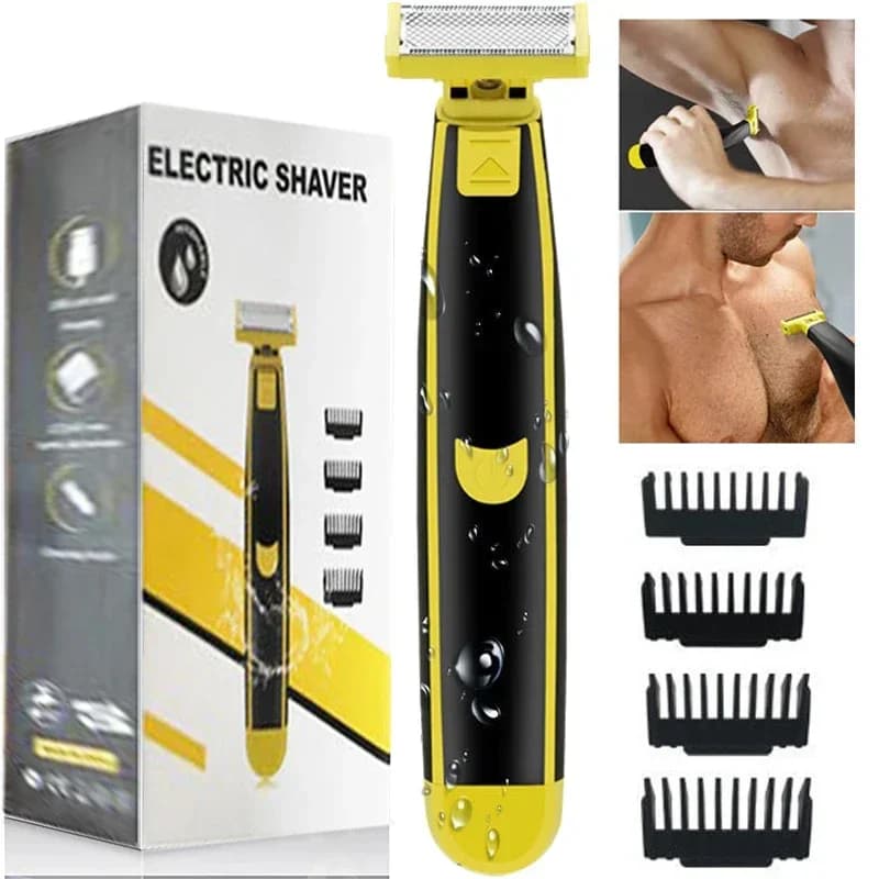 Taglio di capelli intimo Rasoio da uomo Rasoio Aree sensibili Macchina da barba Uomo Depilazione Epilatore Trimmer per corpo bikini