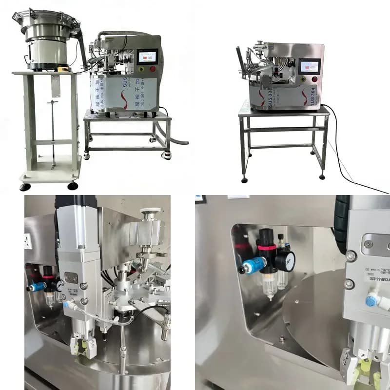 Automatic Rotary Gear Pump Laundry Detergent Shampoo Jelly Self-Priming Bag Filling and Capping Machine