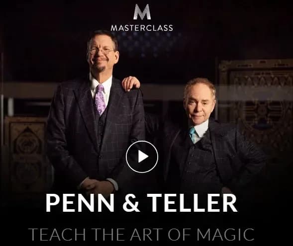 MasterClass | Penn & Teller Insegna l'arte della magia - Trucchi di magia