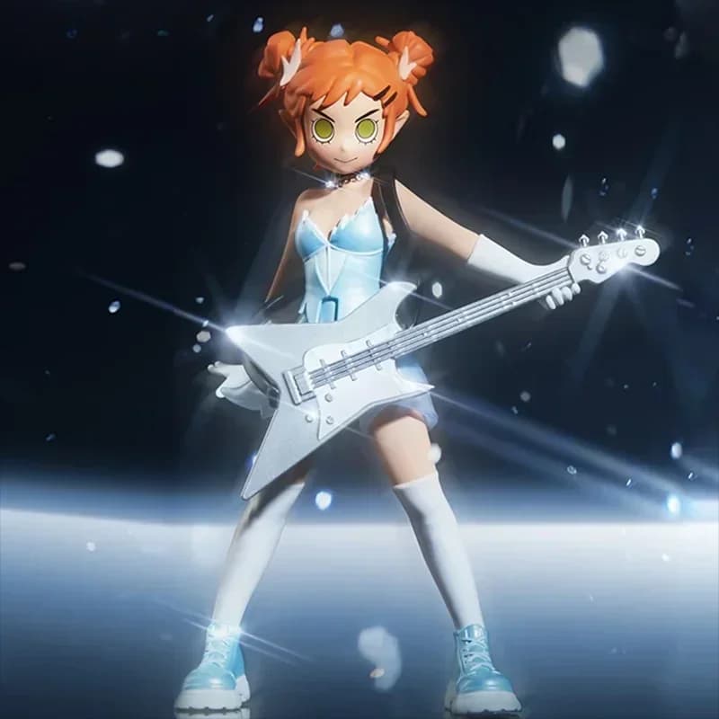 Pop Mart Peach Riot Punk Fairy Series Blind Box Guess Bag Decorazione del desktop Modello carino Regalo Ragazza Blind Bag Giocattoli Figura anime