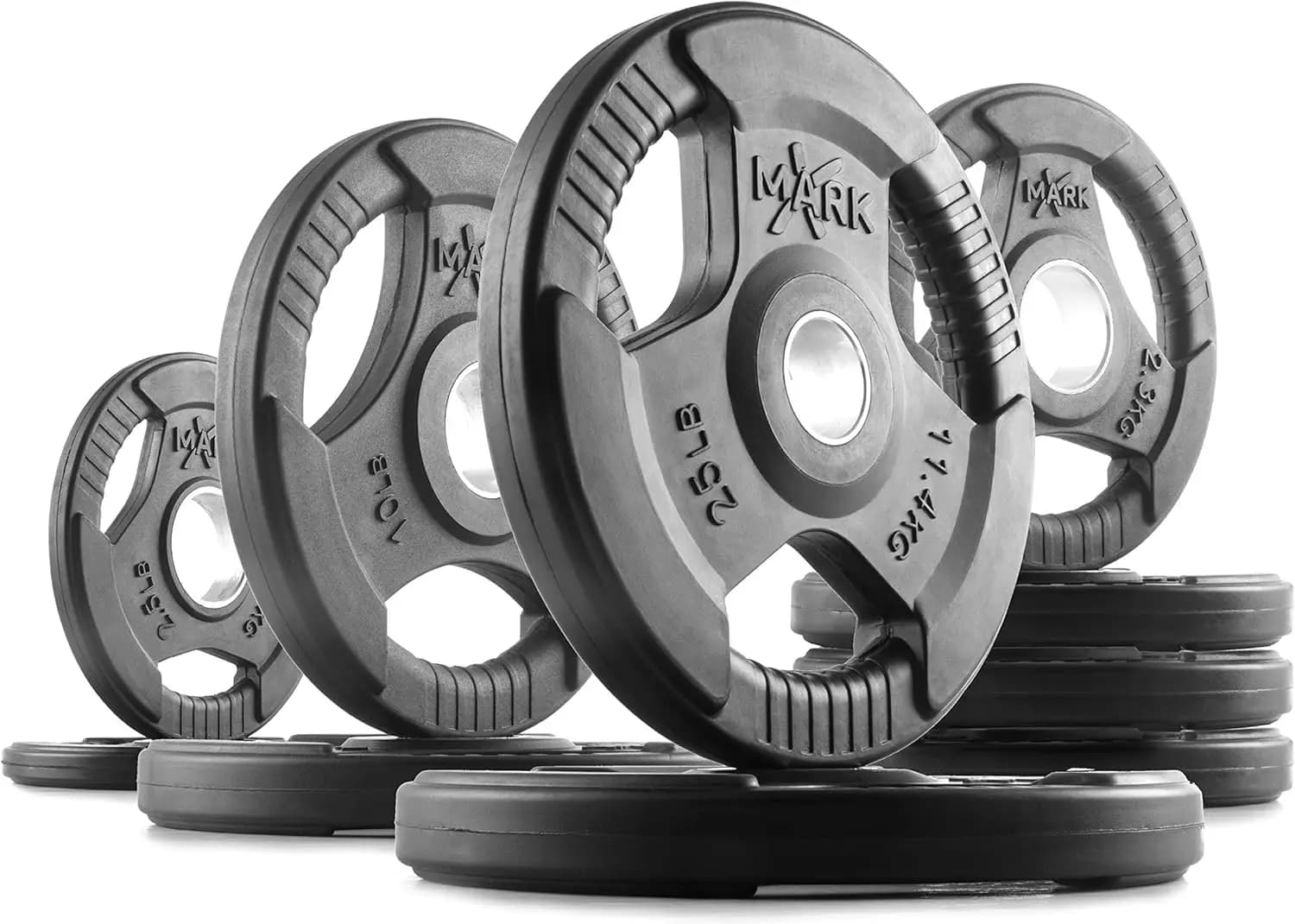 Couple or Set of weight plates, weights for exercises covered in rubber for balancer, weights for strength training for home gym
