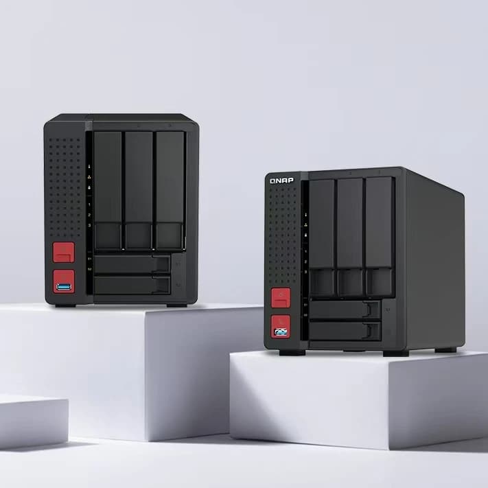 Server NAS TS-564, Cloud Privato 8G, 2.5GbE, Condivisione File per Ufficio, Processore Quad-core, Disco Rigido per Casa