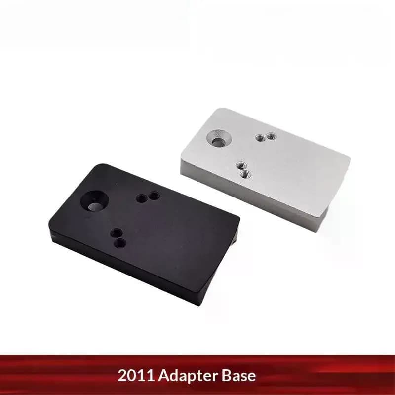 2011 RMR Compatible Metal Adapter Base Mount Plate Light Weight for Model Toy Modification Custom Projects
