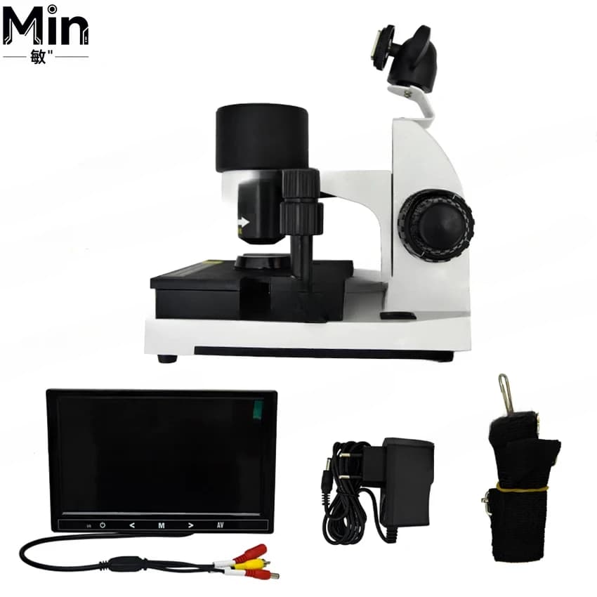 Microscopio Digitale per Microcircolazione Capillare con Schermo da 7/8/9 Pollici