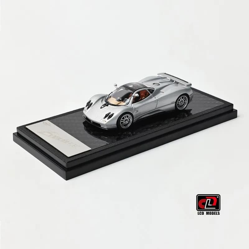 LCD 1:64 Pagani Zonda C12 alloy casting car model, static simulation ornaments, adult collectibles, holiday gifts, boys' toys.