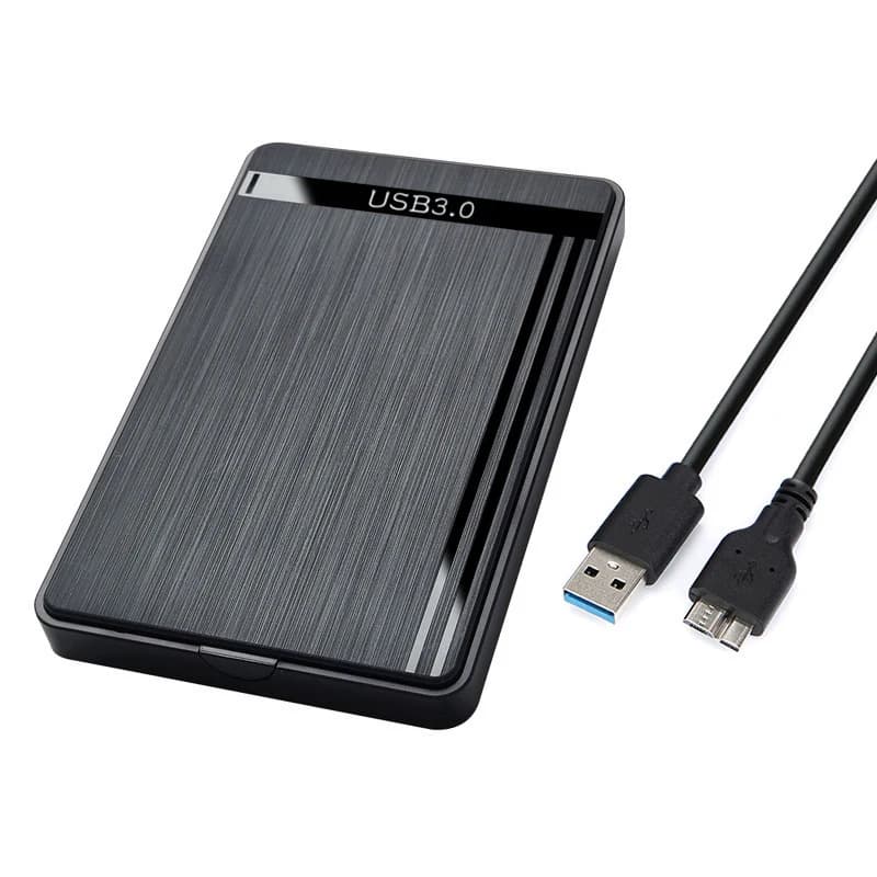 New 2.5-inch SSD HDD SATA Driver-free Micro Type-c USB3.0 External Mobile Hard Drive Box Efficient Office Game