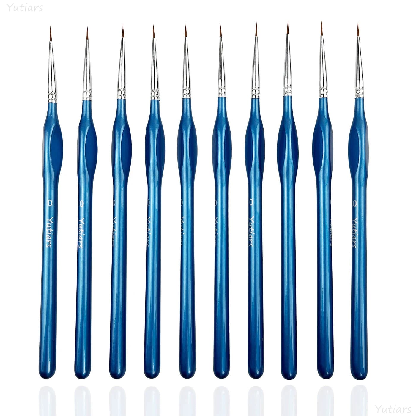 Multi Shape Hook Line Brush Pen 6/10Pcs Nylon Hair Paint Brushes for Watercolor Gouache Oil Painting Artist Hand Drawing Kit