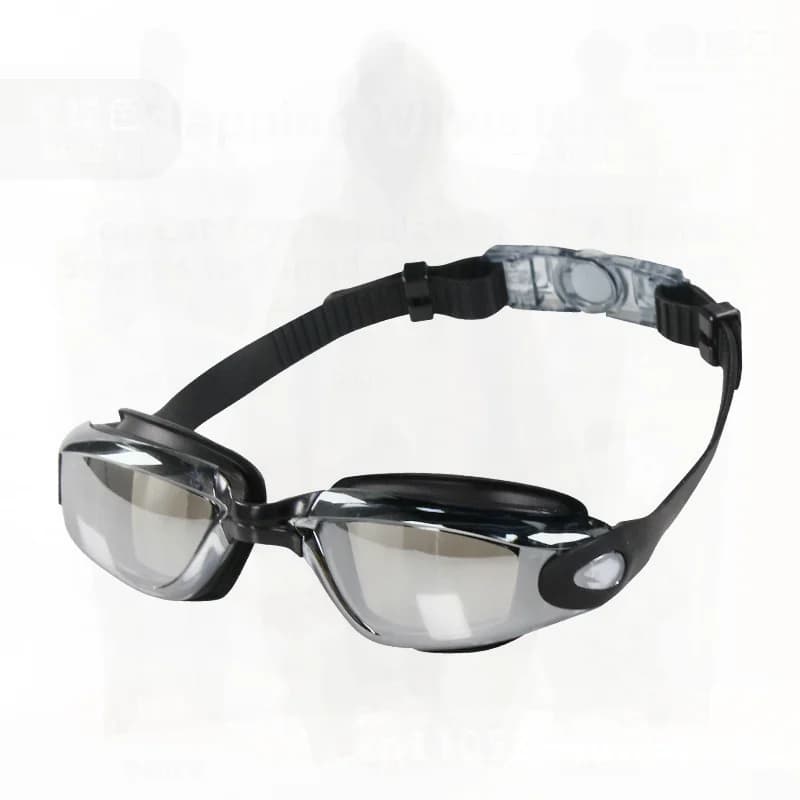 Swimwear for high-definition racing workout Anti-fog Waterproof Adult Unisex Pink Black Grey Blue Grandangle
