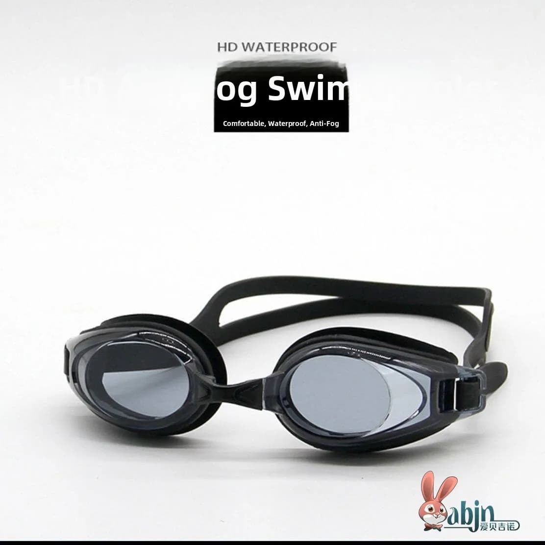 Occhialini da Nuoto Unisex per la Protezione degli Occhi, Lenti Piatte ad Alta Definizione per una Visione Chiara, per Adulti
