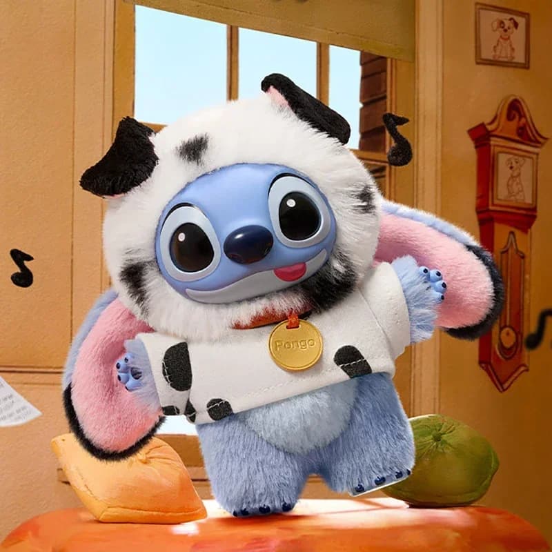 POP MART Disney Stitch Adventure Series - Blind Box in Vinile Peluche Carino per Decorazione Desktop - Giocattolo da Collezione