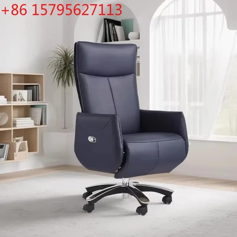 Sedia con schienale Bianco Anime Gamer Mobili per ufficio Sedie per trucco Scrittura Sala per PC Poltroncina per computer avanzata da gioco in pelle Scrivania