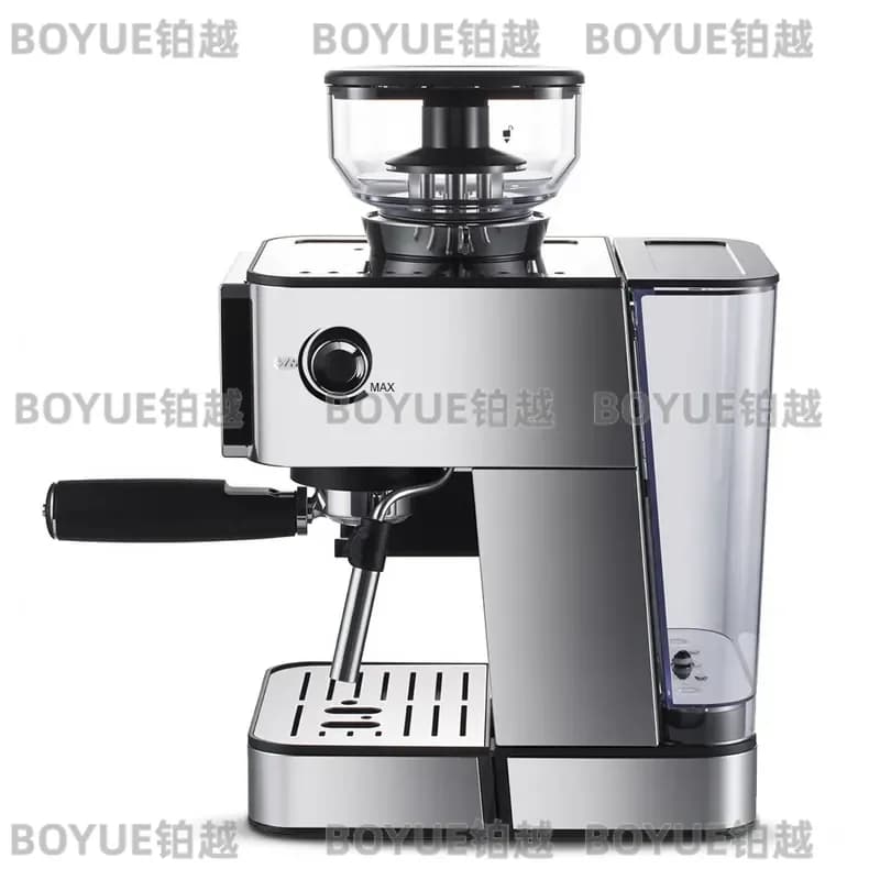 for US Standard Touch Screen Espresso Machine Italian Bean Grinding Pump Pressed 3 in 1 Fancy Coffee Maker