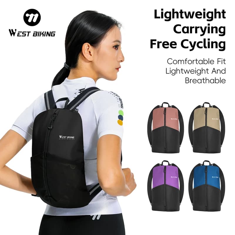 WEST BIKING Bicycle Backpack Outdoor Sport Light hydration Hiking Climbing Cycling backpack Bike leisure bag