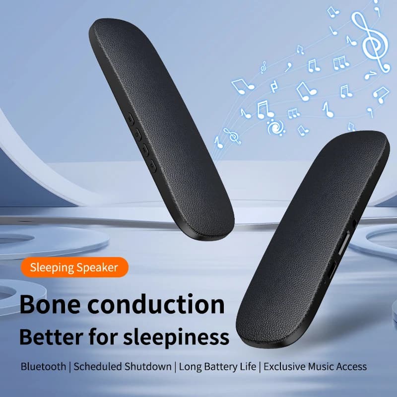 Sleep Bluetooth Speaker Bone Conduction Ultrasonic Sleep Aid High-quality Sound Sleep Aid Under Pillow Bluetooth Speaker