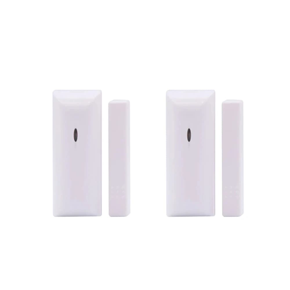 2 pz. MD-210R 433MHz 868MHz Sensore Magnetico per Porte e Finestre con Rilevamento Apertura/Chiusura e Interruttore Antimanomissione
