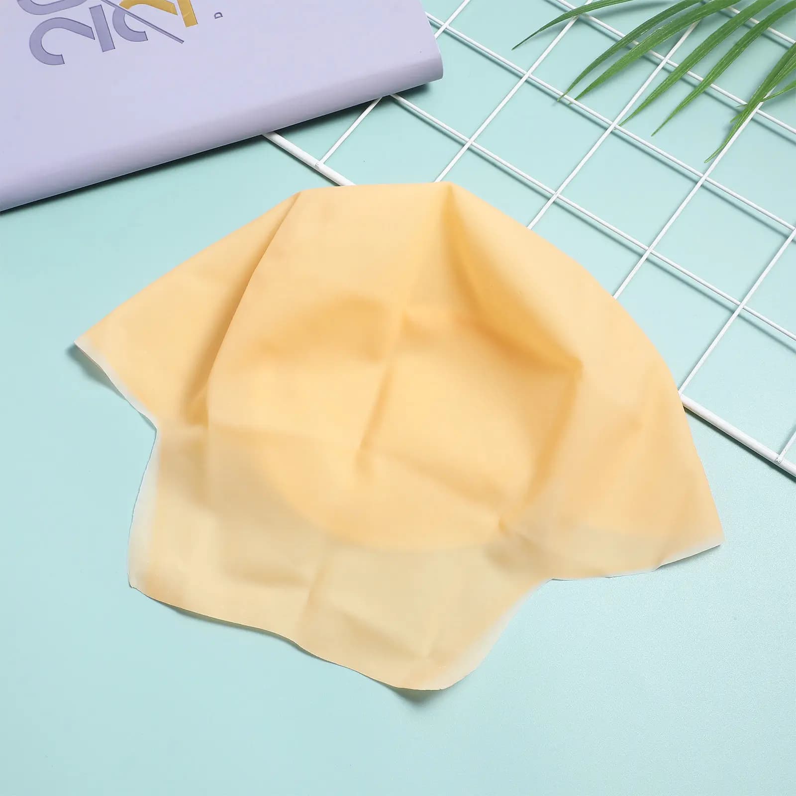 2Pcs Bald Cap Latex Makeup Head Hat for Adults Kids Cosplay Halloween Costume Accessories Lightweight Stretchy