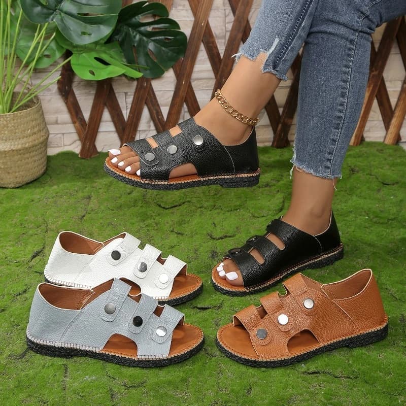 2025 Wedge Sandals Women's Fashion Platform Outdoor Walking Sneakers Summer Cool Roman Beach Shoes Women Sandalias De Mujer