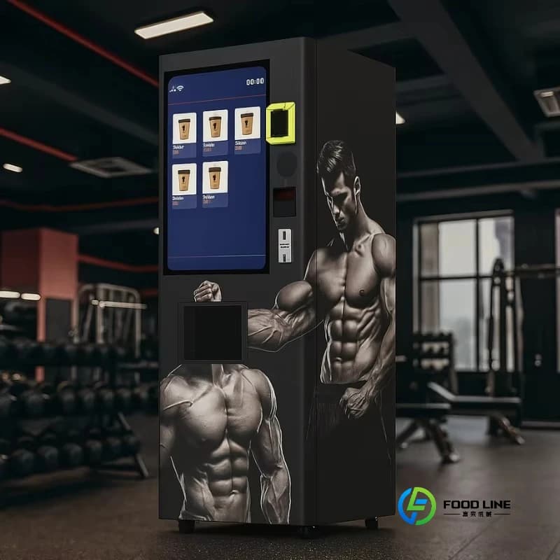 Fully automatic powder mixing system Commercial distributor with smart screen Self-service Gym Self-Shaping Machine