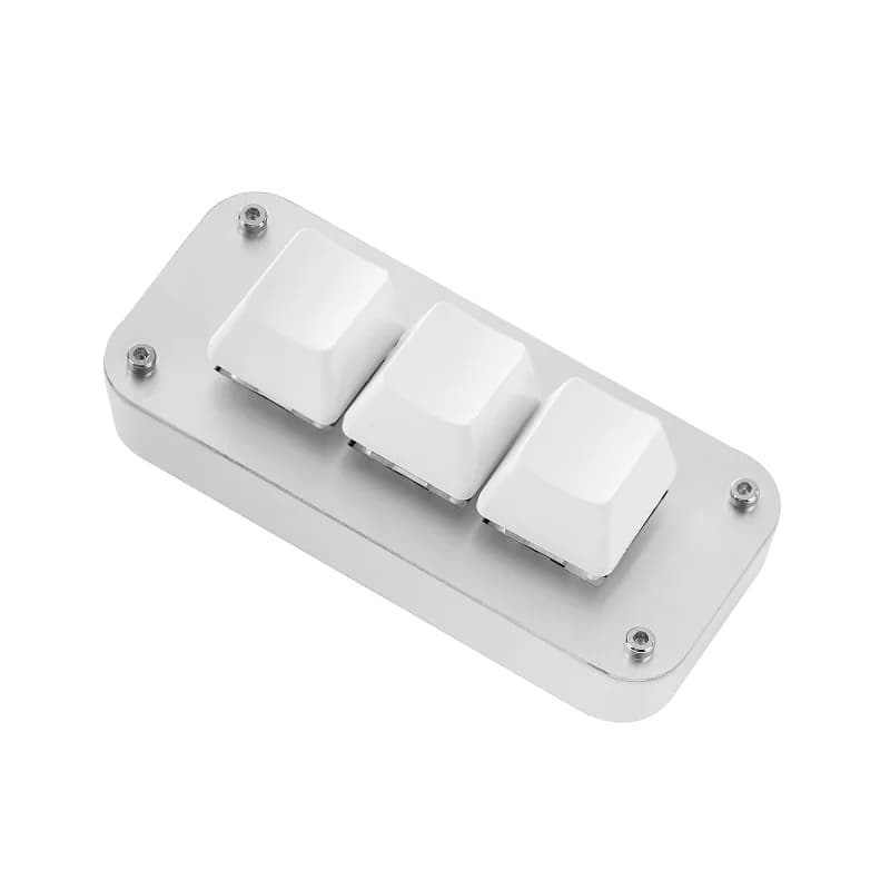 Tastierino Meccanico Personalizzabile/Programmabile con Macro/Mini Tasti di Scelta Rapida/Password con Un Solo Tocco/Giochi/Tasti Ausiliari a 3 Tasti