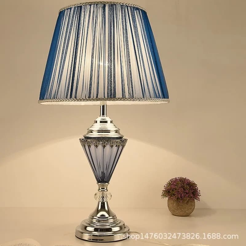 Modern Bedside Table Lamp for The Bedroom Crystal Desk Lamps for Living Room Decoration Indoor Mood Lighting