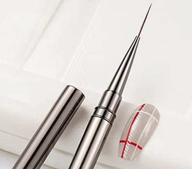 【WHB43】 1pc Nail Art Liner Pennelli Gel Pennello per unghie Gel Smalto per unghie Pennello per pittura Disegno Nail Art Brush Pen Set Penna per unghie