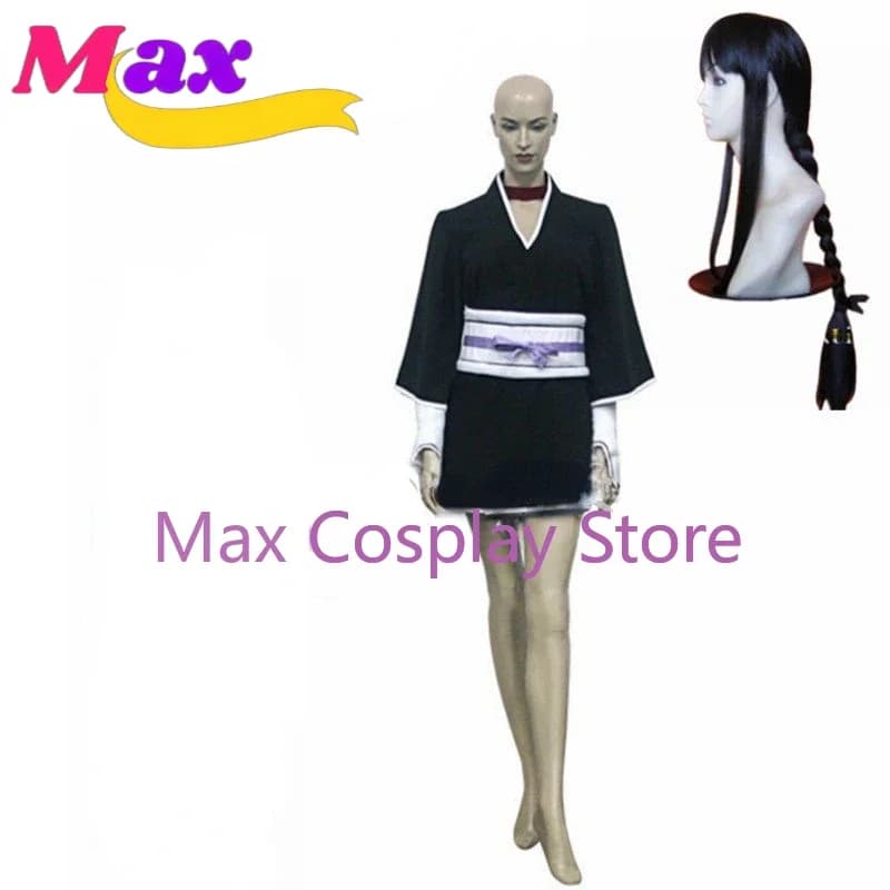 Max Cos Anime 12th Division Lieutenant Kurotsuchi Nemu Uniform Cosplay Costume Perfect Custom size