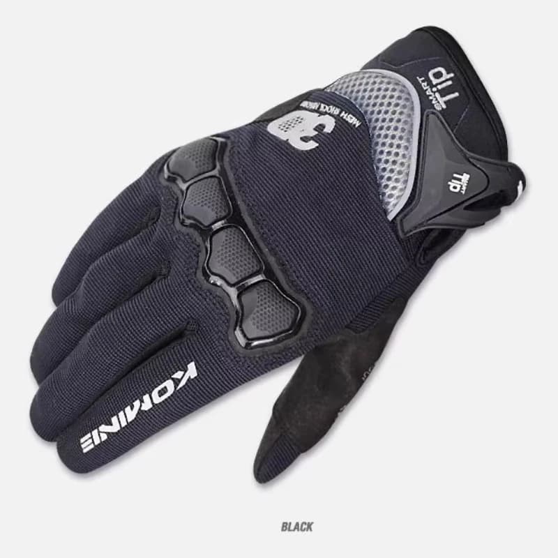 Cycling Gloves Summer protection for joints enabled with touchscreen Cavaliere Gloves for motorcycle Full finger and half finger