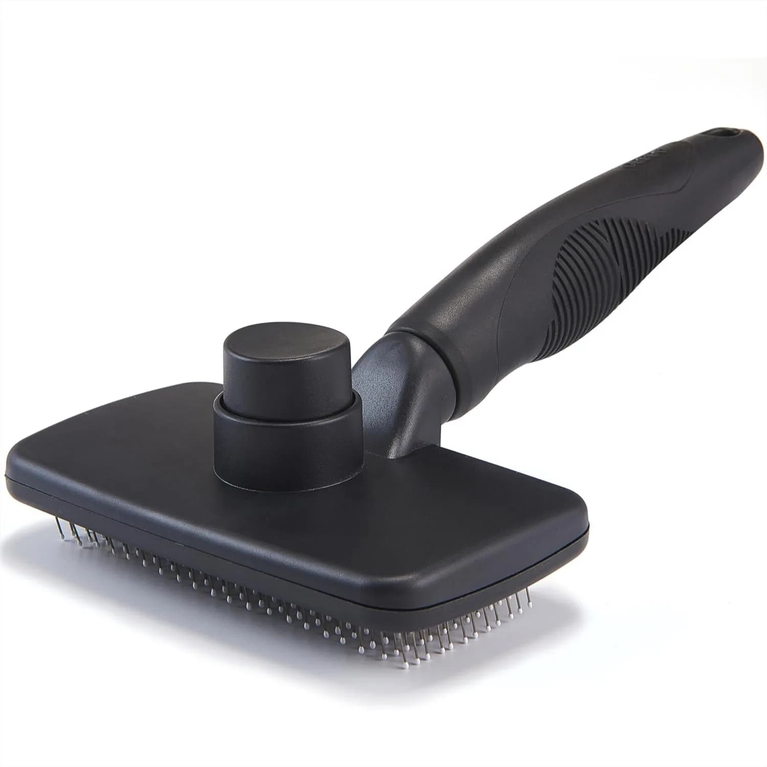 Spazzola Autopulente per Cani e Gatti, Strumento Delicato per la Rimozione del Pelo con Manico Ergonomico per Tutti i Tipi di Pelo