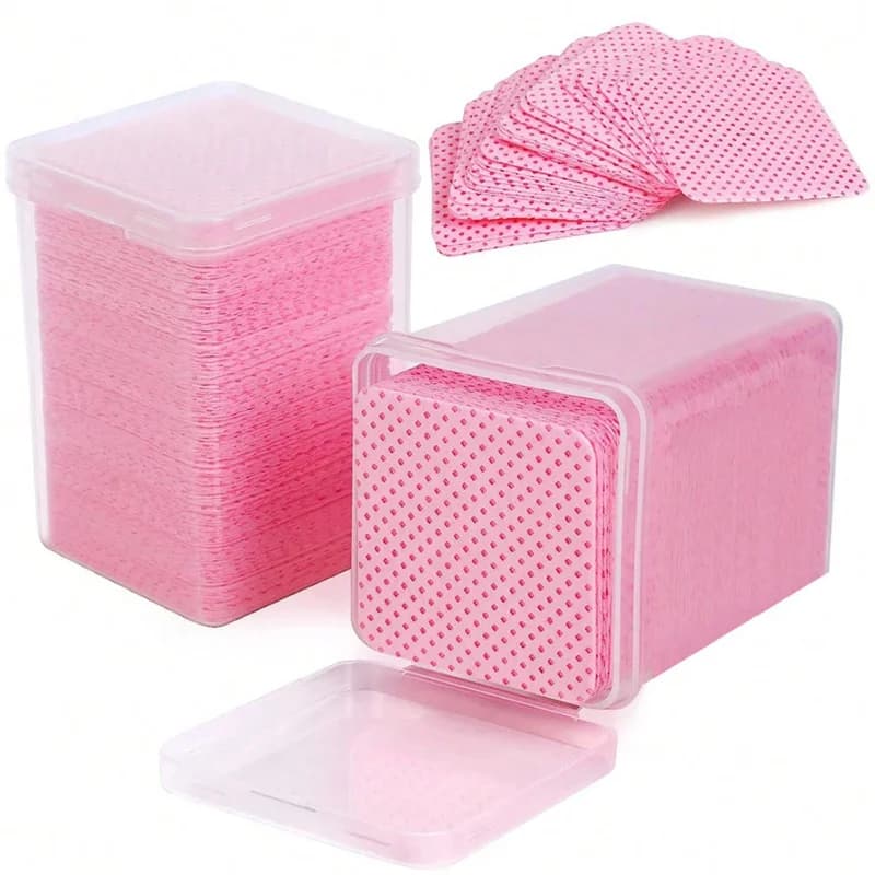 Cotton Disquettes Without Footwear Salviettes to Remove Enamel Cleaning Tool Nail Cleaners Tips Nail Polish Remover UV Gel Nail Polish Salts