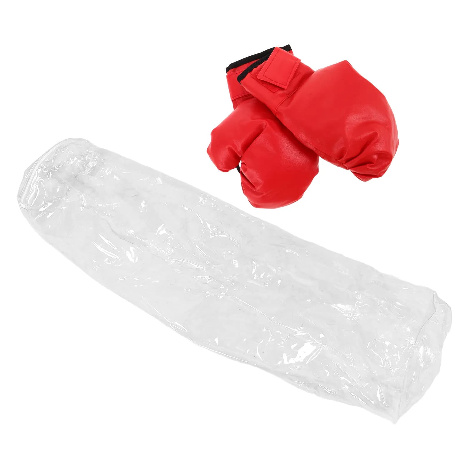 1Set Transparent Stuffed Animals Storage Tube 47 Inch Bean Bag Cover Vertical Punching Post Organizer Clear Storage