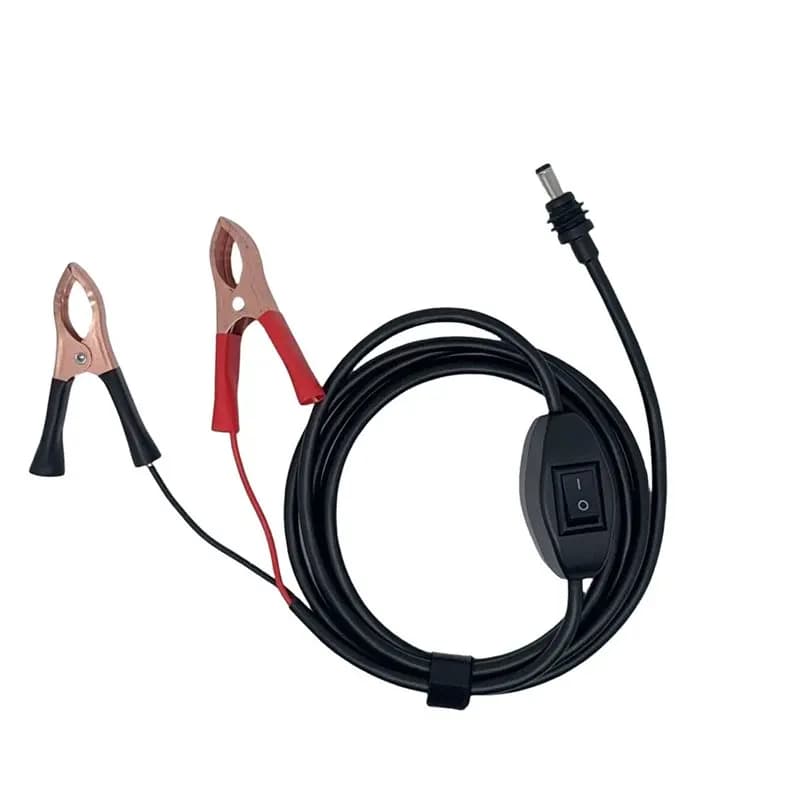 AU61, 2M, 12-48V, 16AWG cable with integrated switch for Starlink Mini, spare parts for Starlink Mini