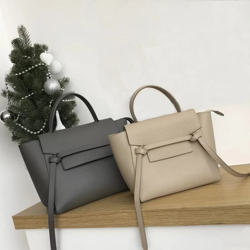 Borsa a tracolla Yao Chen Catfish, nuovo stile, in vera pelle, borsa da pendolare, borsa a mano trendy e cool da donna