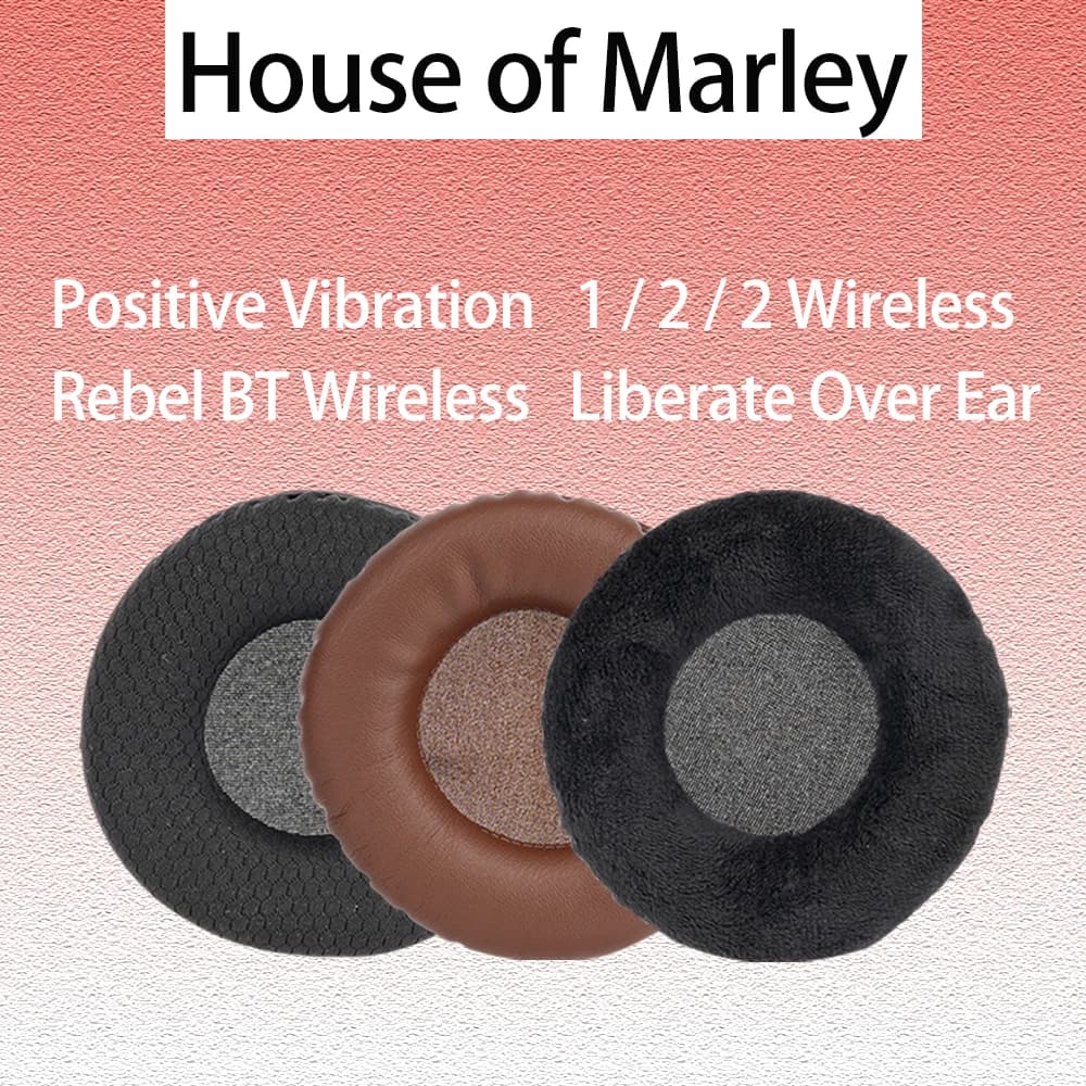 House of Marley Bearings Positive Vibration 1/2 Rebel BT Wireless Headphones Release over headphone bearings