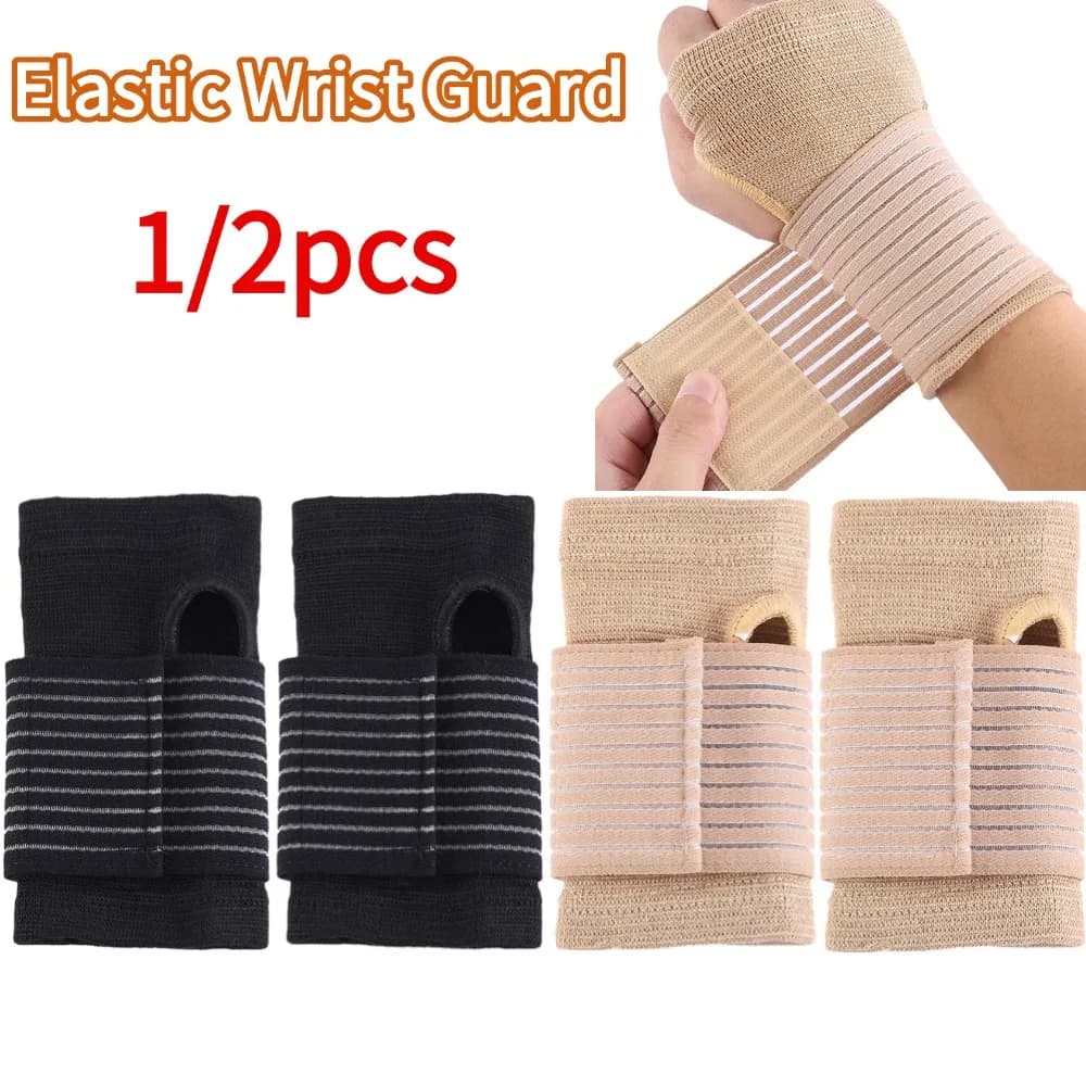 Protezione elastica per il polso Polsino fitness Fascia per distorsione artrite Protezione carpale Tutore per mano Supporto per polso sportivo Tutore per polso