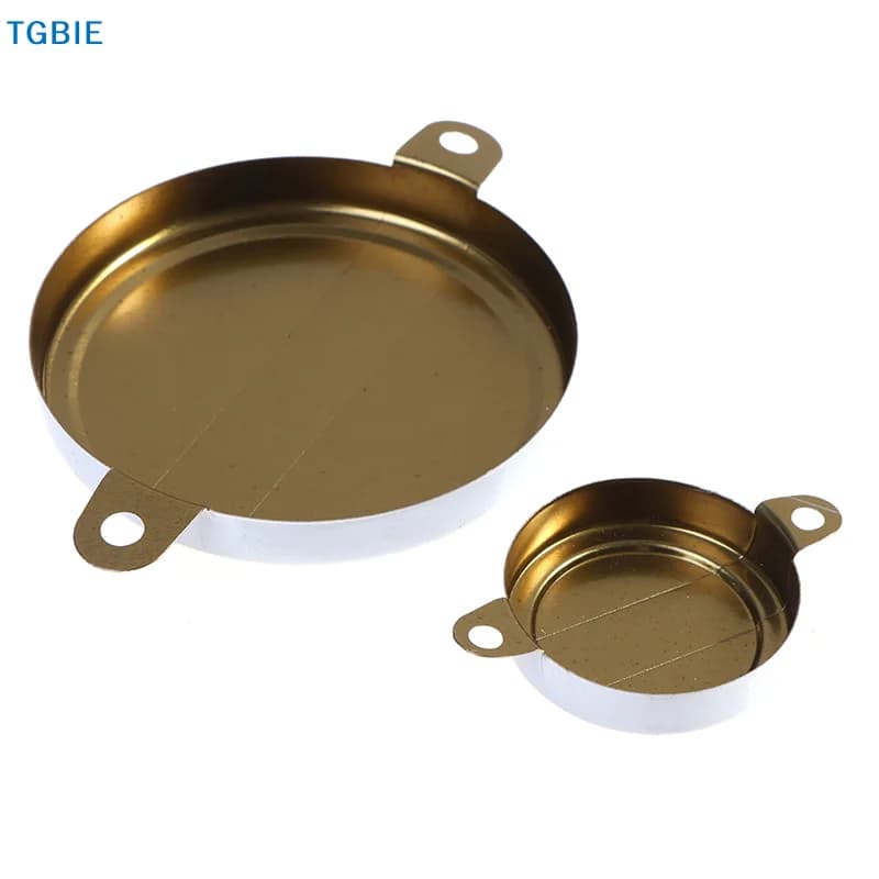 ♪ TL][TL]50 pieces of caps to seal oil stems, iron shells, waterproof white lids (S/L)