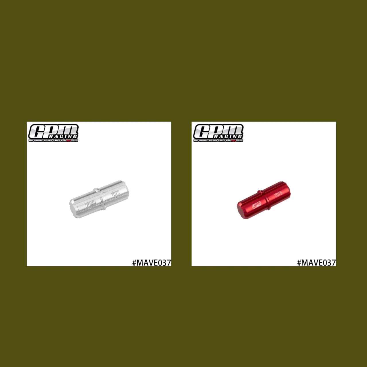 GPM Aluminum 7075 Slipper Shaft For ARRMA Vendetta Kraton Senton Vorteks Outcast Granite