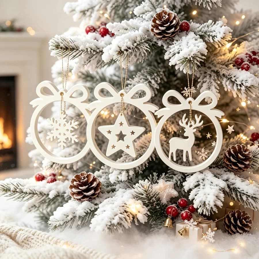 1/3 piece Christmas resin silicone mold suitable for making Christmas bow decorations, bow table decorations, making candles,