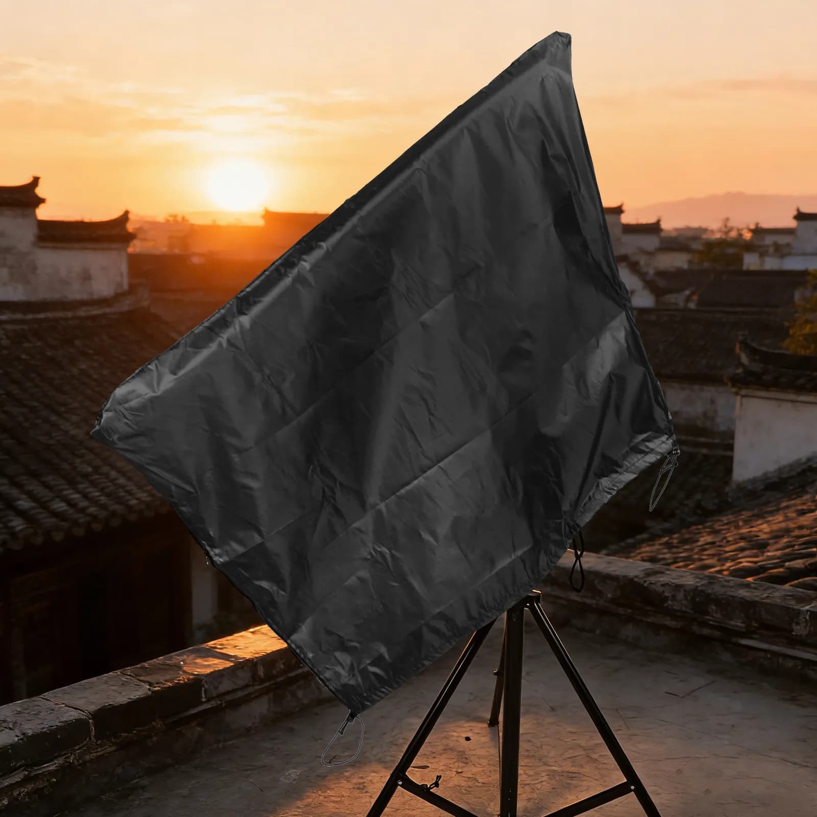 Copertura Pieghevole per Telescopio 100x75cm, Impermeabile per Esterni in Tessuto Oxford 210D, Protezione da Polvere, Pioggia e Sole per Attrezzatura da Giardino e Osservazione Astronomica