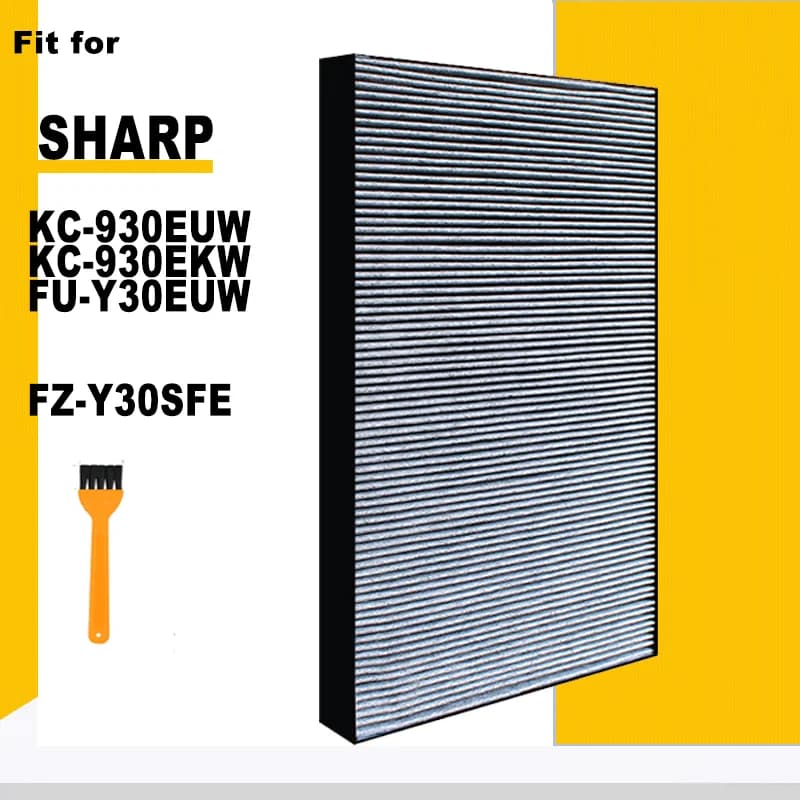 FZ-Y30SFE Filtro deodorante per purificatore d'aria Sharp KC-930EUW KC-930EKW FU-Y30EUW