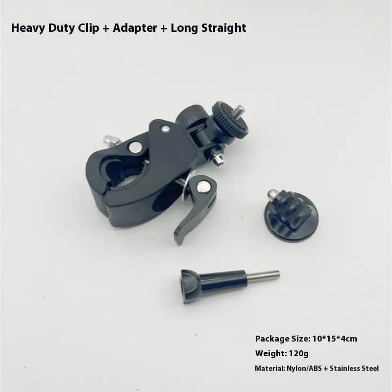 Bike dumbbell camera bracket for Go Pro DJI Insta360 SJCAM Camera support 12 11 10 9 8 7 6 5