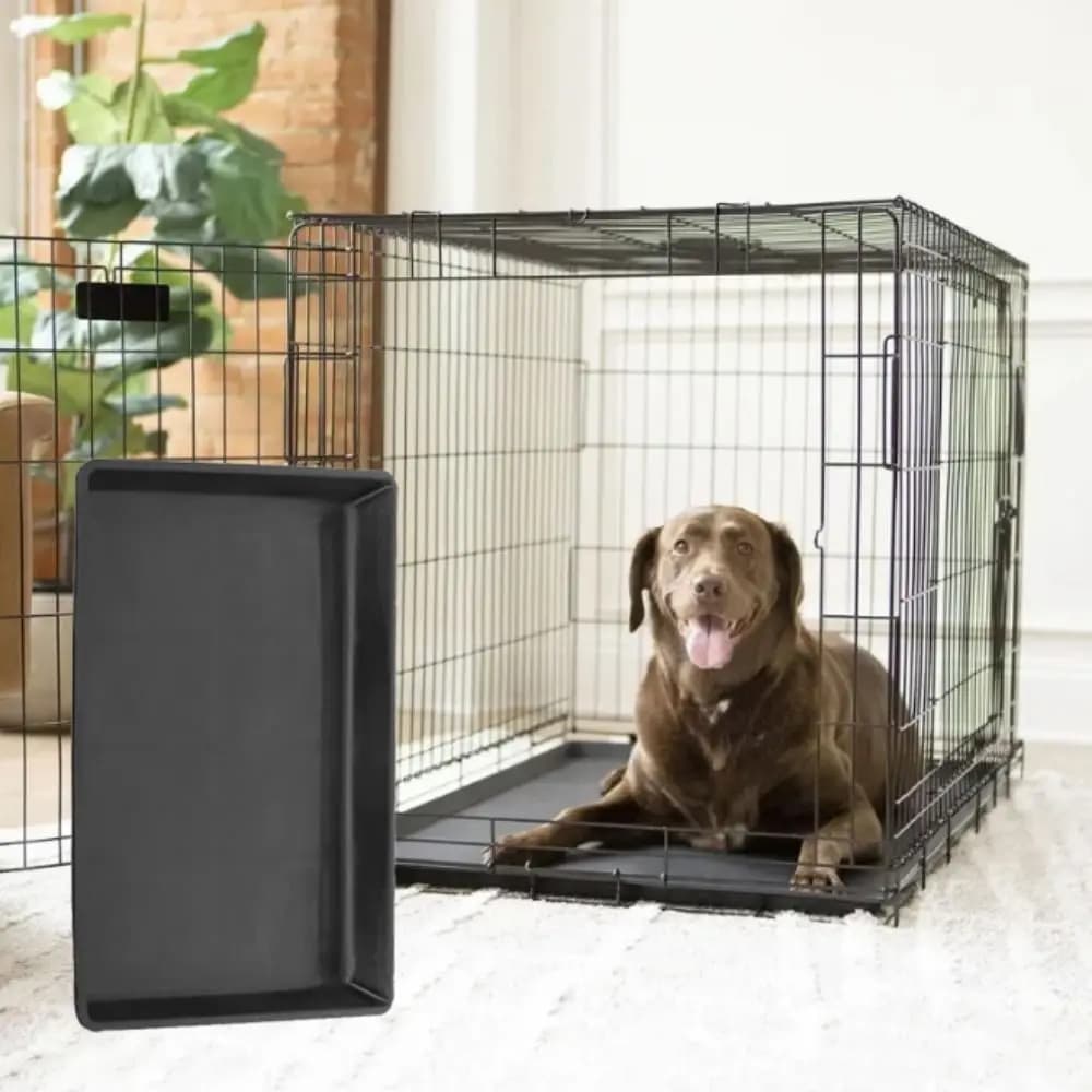 Vassoio cane Pet Pan servire gatto Boot Pad Puppy Pee Crate vasino vassoi accessorio padella sostituzione cacca Training Cage Holder Kennel