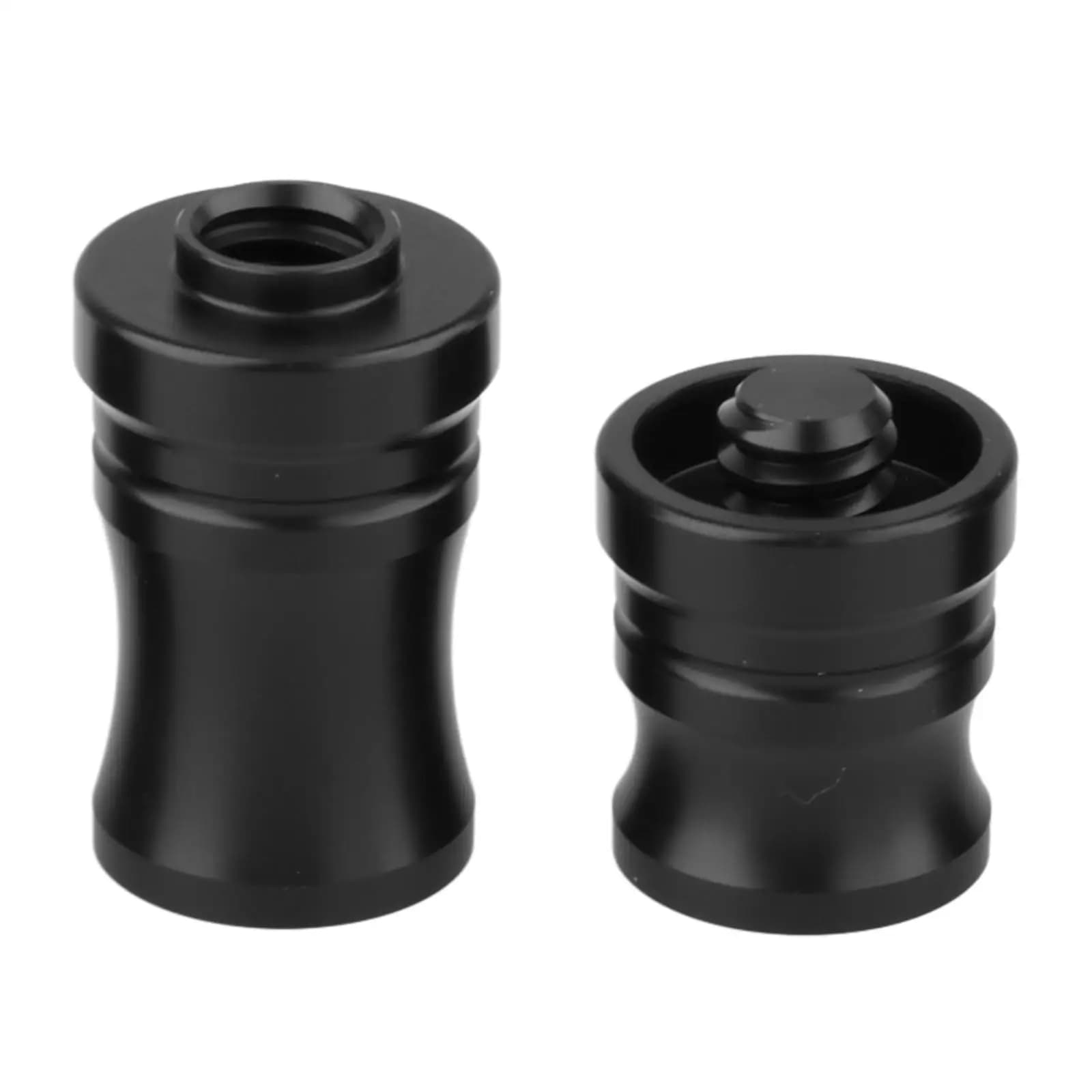 Pool Cue Joint Protector Black ABS Tip Cover Billiard Joint Protective Cap for Cue Stick Repair and Maintenance