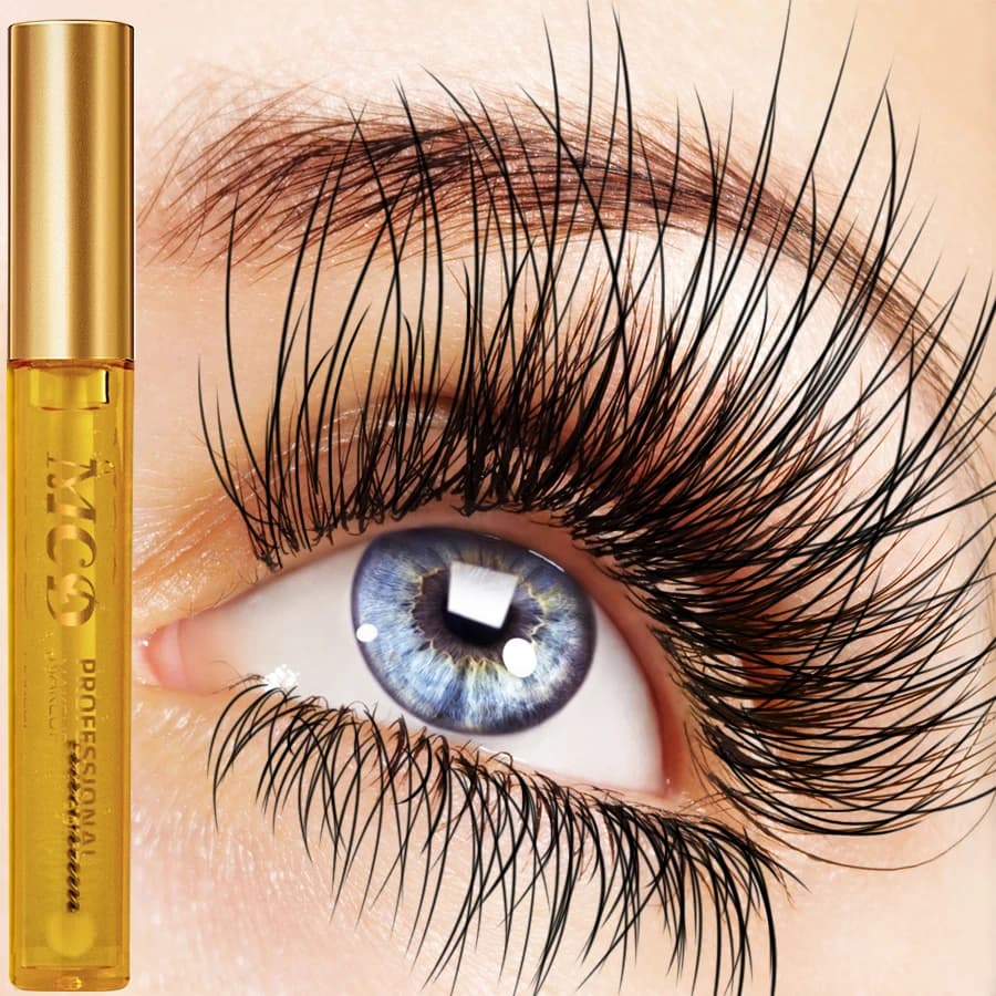 1 bottle of serum nourishing enhancer for eyelashes, serum for eyelash growth, natural ingredients, cosmetics for longer and thicker eyelashes