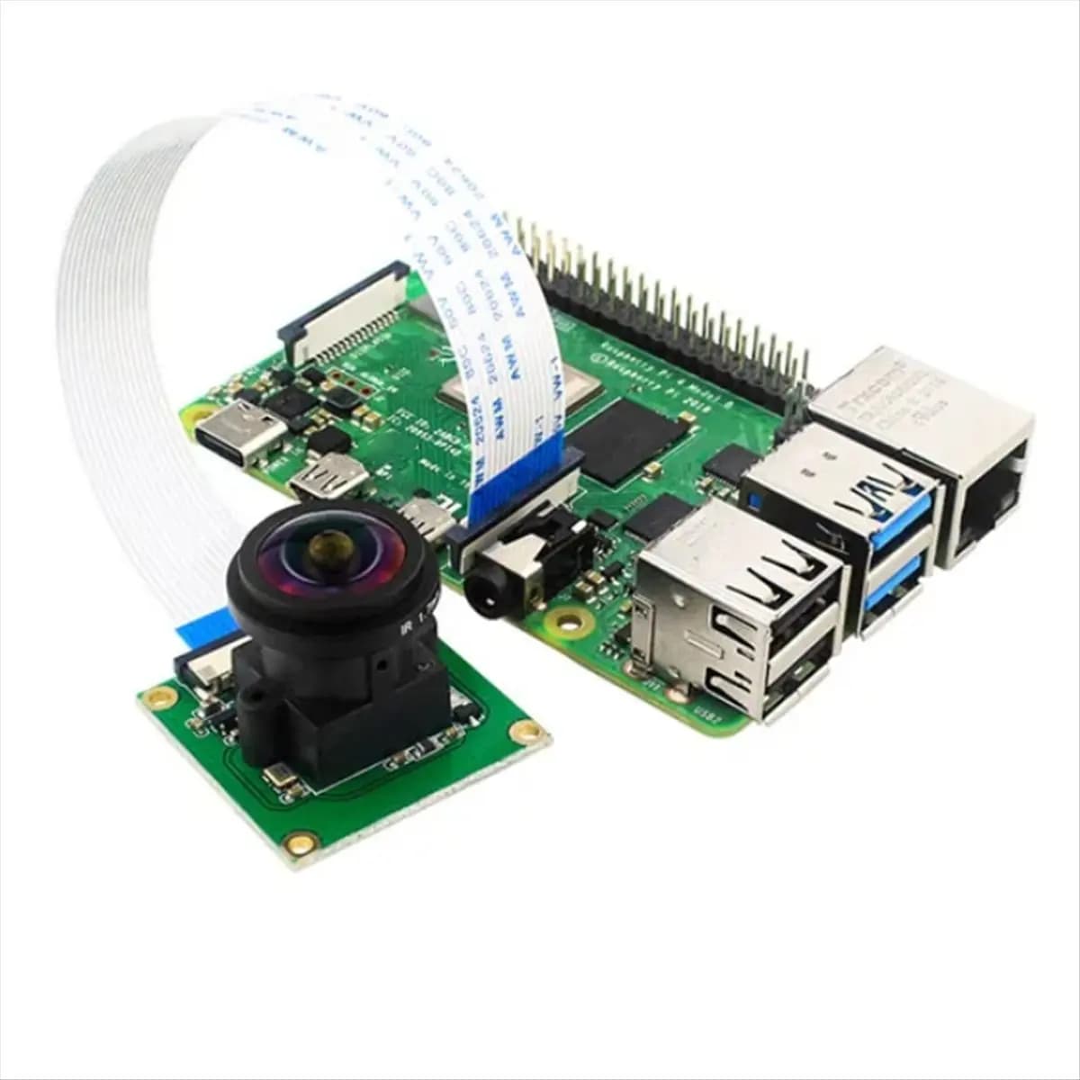 T69C! Modulo Fotocamera 5MP OV5647 per Raspberry Pi con Obiettivo Grandangolare a 175 Gradi