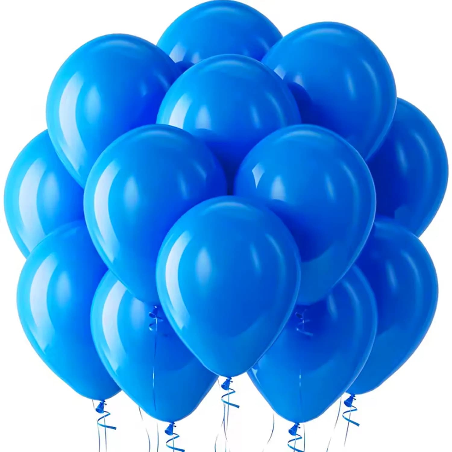 5-100 Pezzi/Confezione Palloncini in Lattice Blu Scuro da 12 Pollici per Matrimoni, Compleanni, Fidanzamenti, Anniversari, Decorazioni per Eventi e Forniture per Feste