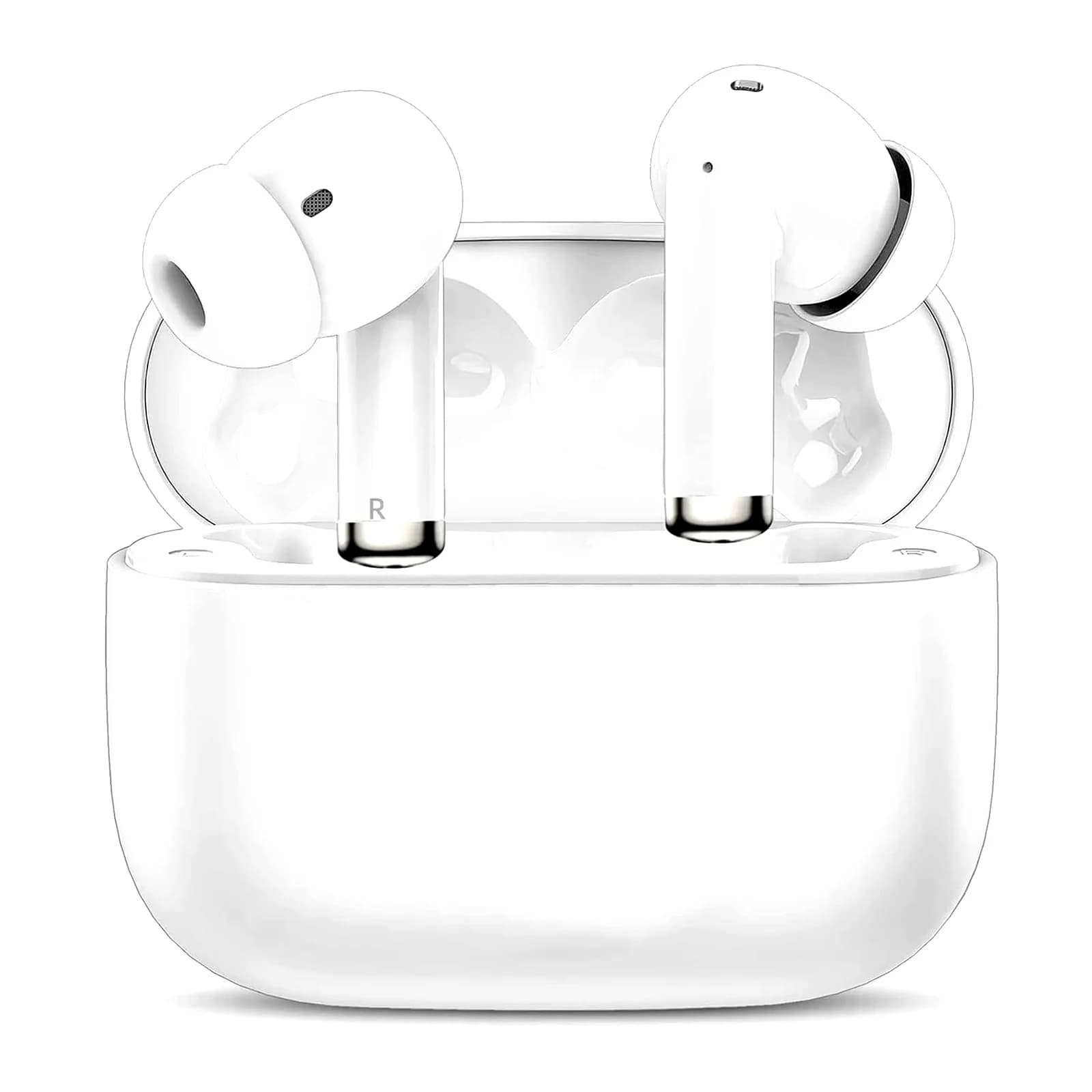 PRO 3 wireless Bluetooth earphones with heart rate monitoring, ANC noise cancelling microphone earbuds, stereo audio compatible