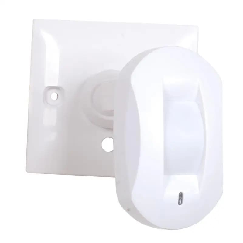 Rilevatore di movimento per tende PIR wireless 433 Mhz per sensore di movimento del sistema di allarme di sicurezza domestica