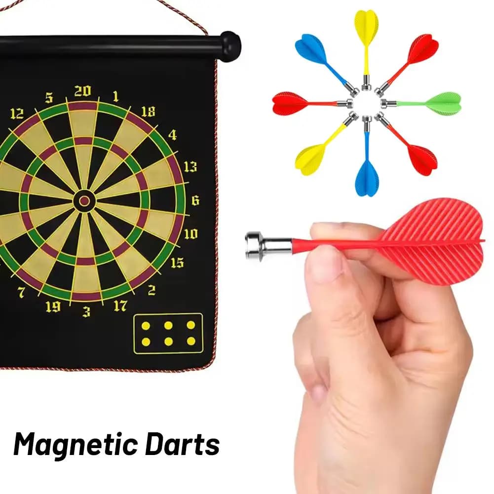 12 Pezzi Freccette Magnetiche di Sicurezza Premium Buoni Freccette di Ricambio per Bersaglio per Dart Magnetico Accessori per Giochi da Interno Adulti Bambini